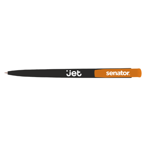 Black Orange Jet Eco Ball Pen
