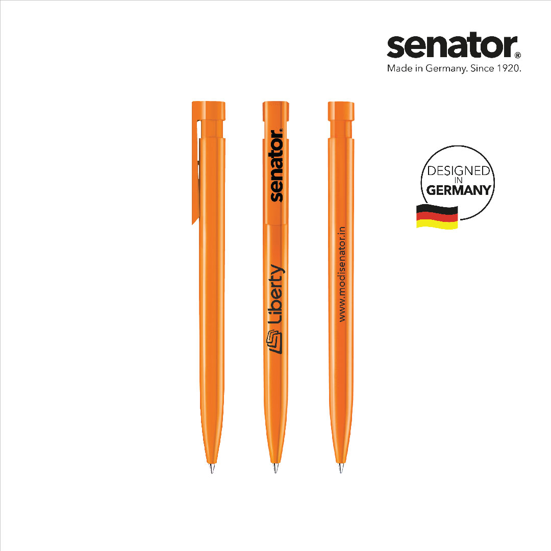 Plastic - Standard Ball Pens_2915_Liberty_Full Orange