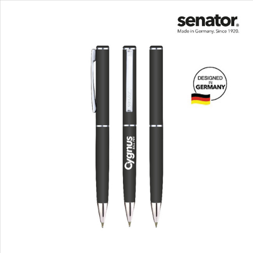 WEB_3055 Cygnus Ball Pen_Black Chrome